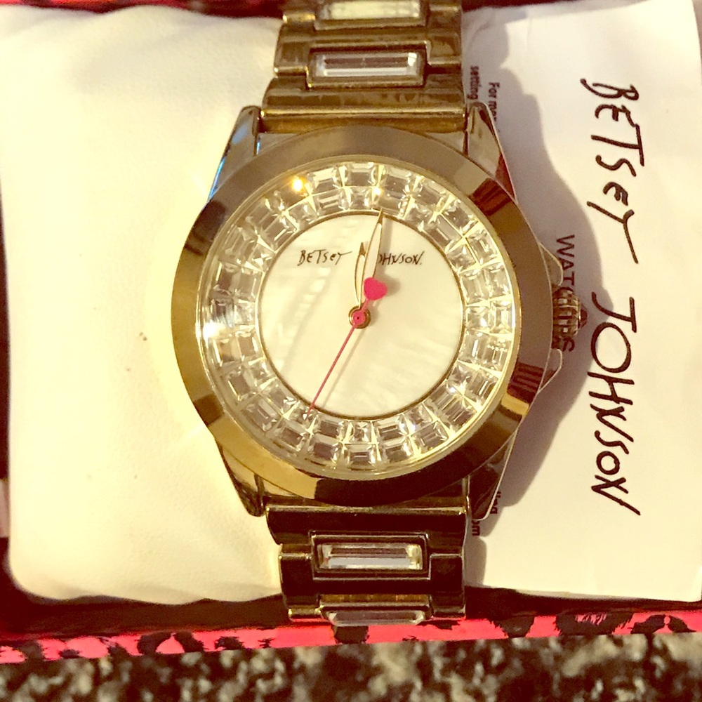 "Betsy Johnson" watch✨⌚️✨